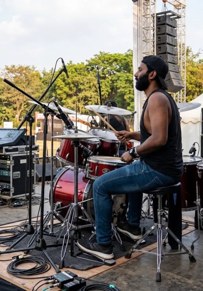 Arvind Raj — professional drummer and drum educator